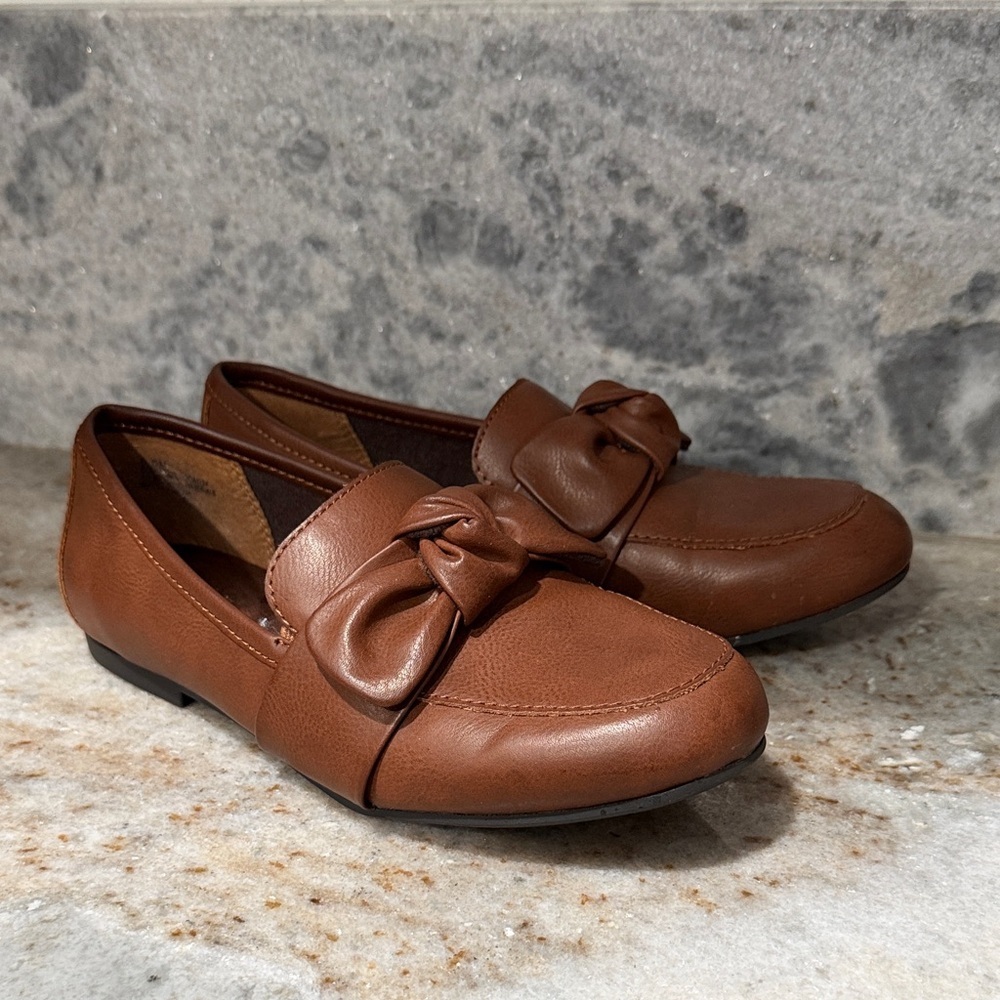 NWT BOC Women's Paisley Bow Knot Loafers